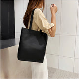 KIylethomasw New Bag Women Fashion Simple Shoulder Bags Korean Style Large-Capacity Luxury Tote Bag for Ladies Girls