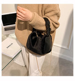 KIylethomasw Autumn and Winter Small Bag New Fashion Chain Cross-body Hand Bag