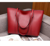 KIylethomasw Bag Women Commuter Shoulder Bag Autumn and Winter One Shoulder Large Capacity Tote Bag Pu Handbag