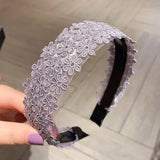 Kylethomasw Lace Hair Hoop Women Korean Hair Pressure Bezel Headband Fashion Spring Summer New Headwear Hair Accessories