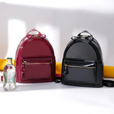 Kylethomasw Summer New Fashion Candy Color Women Small Backpack Lady Transparent Jelly Backpack School Bag for Teenage Girls Travel Bag