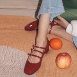 KYLETHOMASW  - New Round Toe Pumps Women Sexy Buckle High Heels Wedding Shoes Women Fashion Party Comfortable Women Shoes Zapatos De Mujer