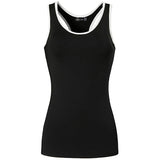 Kylethomasw  Jeansian Women's Quick Drying Slim Fit Tank Tops Tanktops Sleeveless Vest Singlet