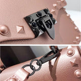 Kylethomasw Jelly Bags For Women Solid Flap Fashion Messenger Bag Rivet Women Shoulder Bag Small Big Lady Handbags High Quality Bags Women's