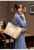 KIylethomasw Bag Women Commuter Shoulder Bag Autumn and Winter One Shoulder Large Capacity Tote Bag Pu Handbag