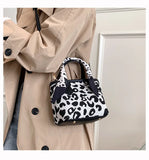 KIylethomasw Women Retro Plaid Crossbody Tote Bag Casual PU Leather Shoulder Crossbody Bag Top Handle Portable Travel Bag