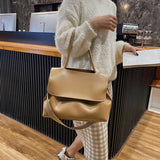 KIylethomasw Leather Fashion Casual Crossbody Bags For Women High Quality Handbag Women Wild Corssbody Bags Simple Style Shoulder Bag