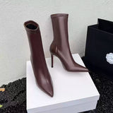 KYLETHOMASW  -  Keara Pointed Toe Ankle Boots