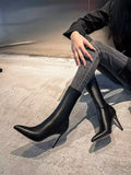 KYLETHOMASW  -  Keara Pointed Toe Ankle Boots