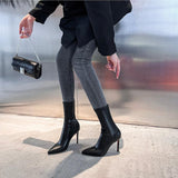 KYLETHOMASW  -  Keara Pointed Toe Ankle Boots