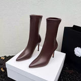 KYLETHOMASW  -  Keara Pointed Toe Ankle Boots