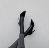 KYLETHOMASW  -  Keara Pointed Toe Ankle Boots