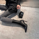 KYLETHOMASW  -  Keara Pointed Toe Ankle Boots