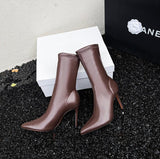 KYLETHOMASW  -  Keara Pointed Toe Ankle Boots