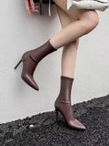 KYLETHOMASW  -  Keara Pointed Toe Ankle Boots