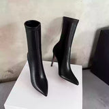 KYLETHOMASW  -  Keara Pointed Toe Ankle Boots