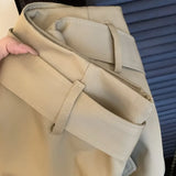 KYLETHOMASW  -  Y2k Cargo Mini Skirts Buttons Solid Bandage Spring Summer Sexy Women Skirt Korean Fashion Slim Fit Retro Faldas Mujer