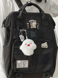 KYLETHOMASW  -  College Style All-match Student Backpack Female Korean Version of The Large-capacity Bag Junior High School Students Backpack