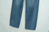 KYLETHOMASW  -  New Ladies' Patchwork Design Flared Pants Casual Denim Pants Retro Style Spice Girls Trousers High Waist Solid Color Jeans