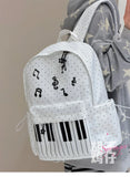 KYLETHOMASW  -  Wave Point Piano Print Mochilas Mujer Large Capaci Mochila Hot Sale Popular Bag 2026 New Trendy Bolsas Backpack Bags for Woman