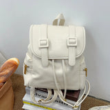 KYLETHOMASW  -  Japanese Style Cute Pu Leather JK Girls Backpack Preppy  Chool Students Notebook  Kawaii Travel Women Bags