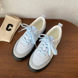 KYLETHOMASW  -  Spring Summer Thick Bottom Training Shoes New Retro Mixed Color Students Sneakers Casual Concise Soft Soled Sports Shoes
