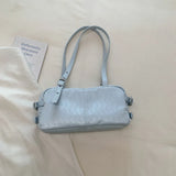 KYLETHOMASW  -  Women Small PU Leather Boston Shoulder Bag Casual Daily Travel Underarm Bags New Trend Fashion Handbags and Purses