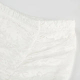 KYLETHOMASW  -  Temperament Mesh Lace Slit Skirt for Women Low Waist Slimming Slimming and Hip-hugging