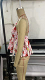 KYLETHOMASW  -  European and American Sexy Hot Girls Printed Tops Summer New Flower Cross-border Retro Vest Suspenders Women's Clothing