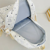 KYLETHOMASW  -  Star Print Mochilas Mujer High Capacity Mochila University Student Bag Casual Fresh Sweet Backpack Korean Ins Bags for Woman