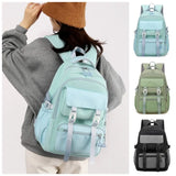 KYLETHOMASW  -  Multi-Compartment Student Backpack Waterproof Large Capacity School Bag Casual Multi Functional Children's Shoulder Backpack