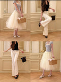 KYLETHOMASW  -  Spring Fashion New Gentle Style Bow Open-Toe Sandals for Women, Backless Single Shoes, Sweet and Versatile High Heels