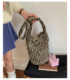 KYLETHOMASW  -  Lamb Wool Kawaii Vintage Harajuku Crossbody Bag Sweet Y2k Aesthetic All Match Handbags Casual Fashion Grunge Shoulder Bags Women