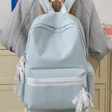 KYLETHOMASW  -  Women Students High-capacity Casual Backpack Y2k Aesthetic Sweet Kawaii Backpacks Fashion Trendy Korean Schoolbags Streetwear