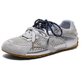 KYLETHOMASW  -  Summer Outdoor Running Shoes 2025 Fashionable Comfortable Lace Up Women's Sneakers Casual Flats Soft Women Flat Sneakers Shoes