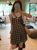 KYLETHOMASW  -  2025 French Retro Style Camisole Women Summer New Design Niche Bow Tie Sweet Cute Short Sleeveless Dress Girl