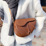 Kylethomasw Autumn And Winter New Trend Woman Korean Fashion Oblique Cross Simple Saddle Red Bag Net Designer Wallet