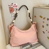 KYLETHOMASW  -  Women Shoulder Crossbody Bag Japanese Large Canvas Messenger Bags for Student Brand Book Bags Female Handbag Satchels 크로스백