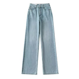KYLETHOMASW  -  New Ladies' Patchwork Design Flared Pants Casual Denim Pants Retro Style Spice Girls Trousers High Waist Solid Color Jeans