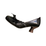 KYLETHOMASW  -  French Vintage Butterfly Knot Single Shoes Women's New Thick Heel Mary Janes Versatile Commute High Heels Summer Rubber...