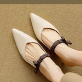 KYLETHOMASW  -  Women Pointed Toe Slippers High Heels Sexy Dress Shoes Fashion Elegant Slingback Woman Pumps Summer Party Zapatos De Mujer