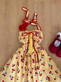 KYLETHOMASW  -  Beach Style Long Dresses Print Irregular Backless Sexy Vestidos Mujer Fashion Spring Summer Sweet Women Dress