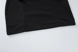 KYLETHOMASW  -  New High Collar Long Sleeve Ruched Sexy Mini Dress Women Fashion Fall Elegant Ruffles Club Party High Waist Solid Dresses