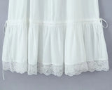 KYLETHOMASW  -  Women Lace Spliced White Spaghetti Straps Long Dress Sexy Elegant Holiday Party Summer Dress Maxi Robe