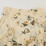 KYLETHOMASW  -  Women's Fashion Printed Milk Silk Skirt Low Waist Slimming Hot Girl Mid-Length