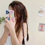 Kylethomasw Solid Color Hair Dye Twist Hair Band Female Korean Sports Style Headband Joker Boxing Braid Fashion Girls Hair Accessories