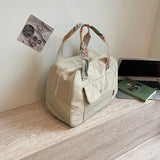 KYLETHOMASW  -  Korean Style Soft Shoulder Tote Bag Ladies Daily Weekend Shopper Shopping Bags New Trend Travel Handbags and Purses
