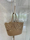 KYLETHOMASW  -  Women's Woven Handbag Causal Fashion Beach Bags