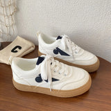 KYLETHOMASW  -  Spring Summer Thick Bottom Training Shoes New Retro Mixed Color Students Sneakers Casual Concise Soft Soled Sports Shoes