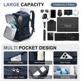 Kylethomasw Travel Backpack Short Distance Airplane Ryanair Cabin Bag 40x20x25 Backpack Women Men leisure School Laptop Bag Carry on Luggage